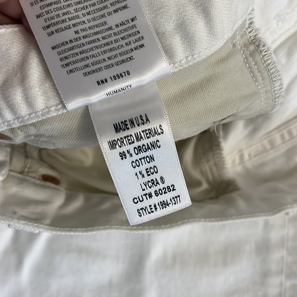 Citizens Of Humanity Bright White Boyfriend Jeans - Picture 5 of 9